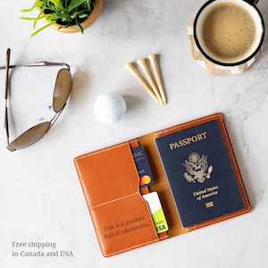 Passport Cover Personalized, Custom Passport Wallet, Leather Passport Holder Personalized, Personal Passport Holder, Travel Passport Cover