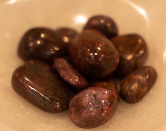 Ruby Tumbles, Ruby Super Tumbled Crystals, Reiki, Mediation Crystals
