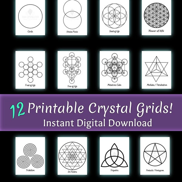 Crystal Grid - Etsy