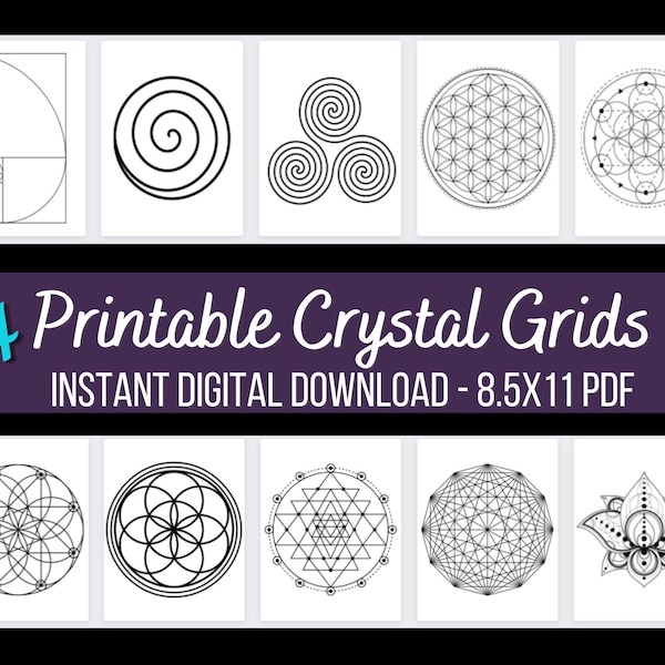 Crystal Grid - Etsy