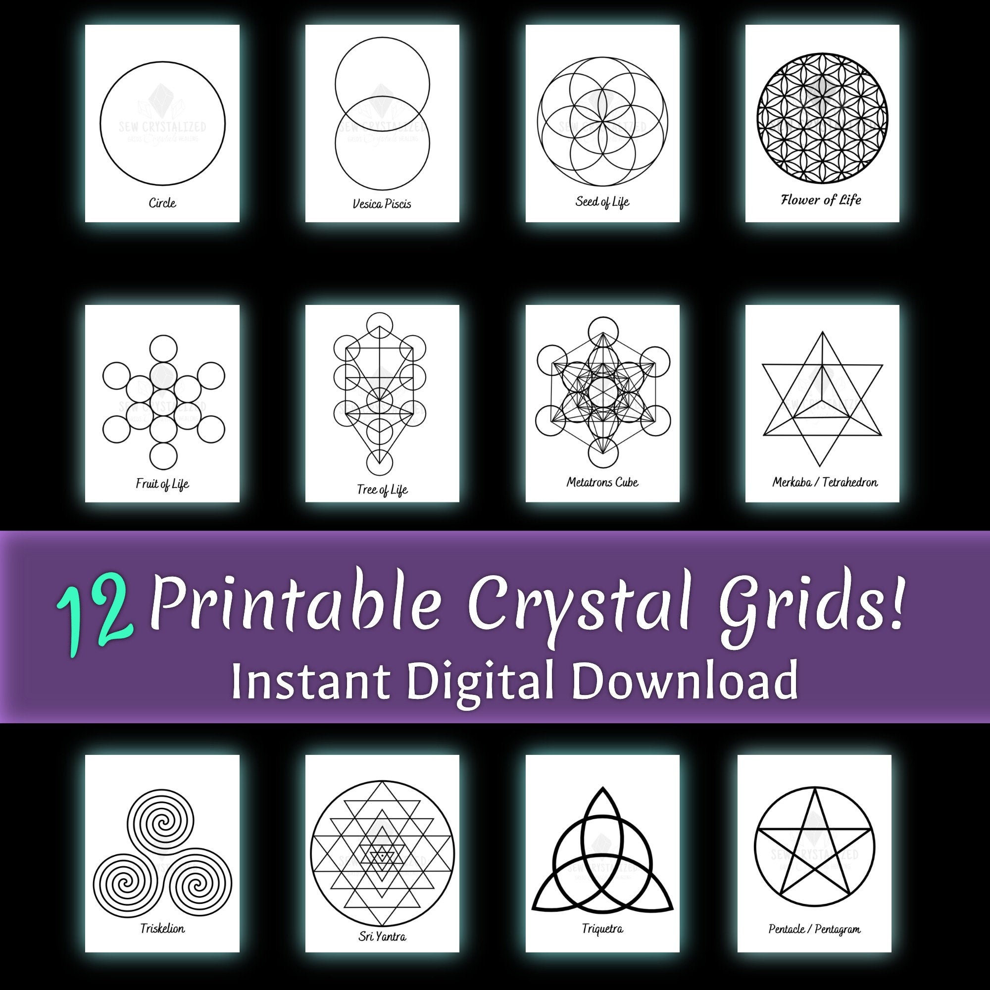 crystal-grid-digital-download-12-printable-grids-etsy