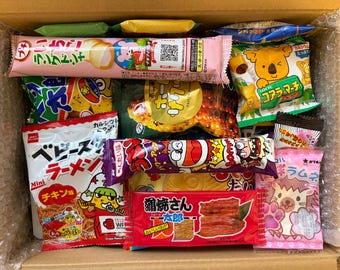 Japanese snack mystery box 25 pieces