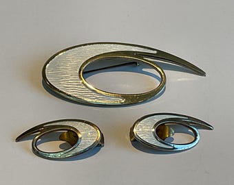 David Andersen Saga Viking 925s Sterling Silver Brooch Norway