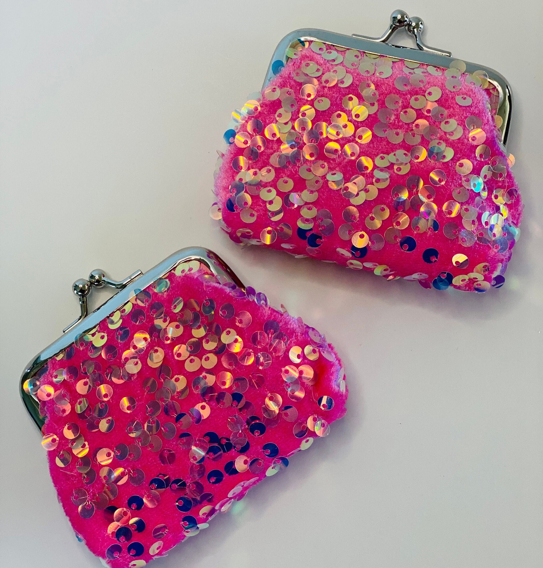 Flipkart.com | glan Reversible Small Sequins Coin Pouch with Key Ring Holder  Key Chain for Girls and Women Waterproof Multipurpose Bag - Multipurpose Bag