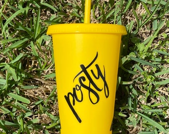 Posty tumbler cup Color changing cup
