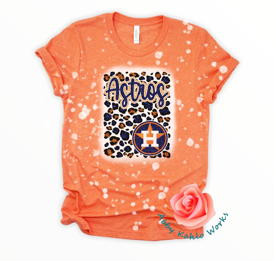 astros bleached shirt