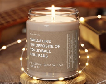 Personalized Volleyball Player Candle | Unique Gift for Volleyball Players | Funny Sayings Candle | Gift for Her | Birthday Candle Gift