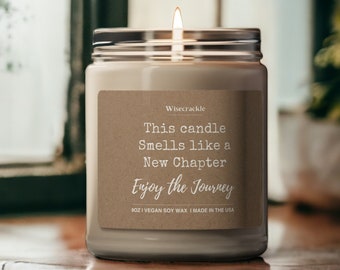 Farewell Candle Gift | Moving Away, First Apartment, Coworker Leaving | Breakup, Intention, Congratulation Gift | Break Up, Engaged, Retired