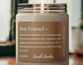 Friendship candle, Best Friend Gift, Friendship Gift, Friend Gift, Our Friendship is Like This Candle, Funny Friend Gift, Candle for Friend