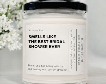 Personalized Bridal Shower Hostess Thank You Gift, Hostess Gift for Women, Shower Hostess Gift, Thank You Gift For Her, Bridal Shower Favor