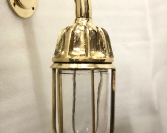 Nautical Ship Marine New Solid Brass Wall Swan Passageway Bulkhead Retro Light