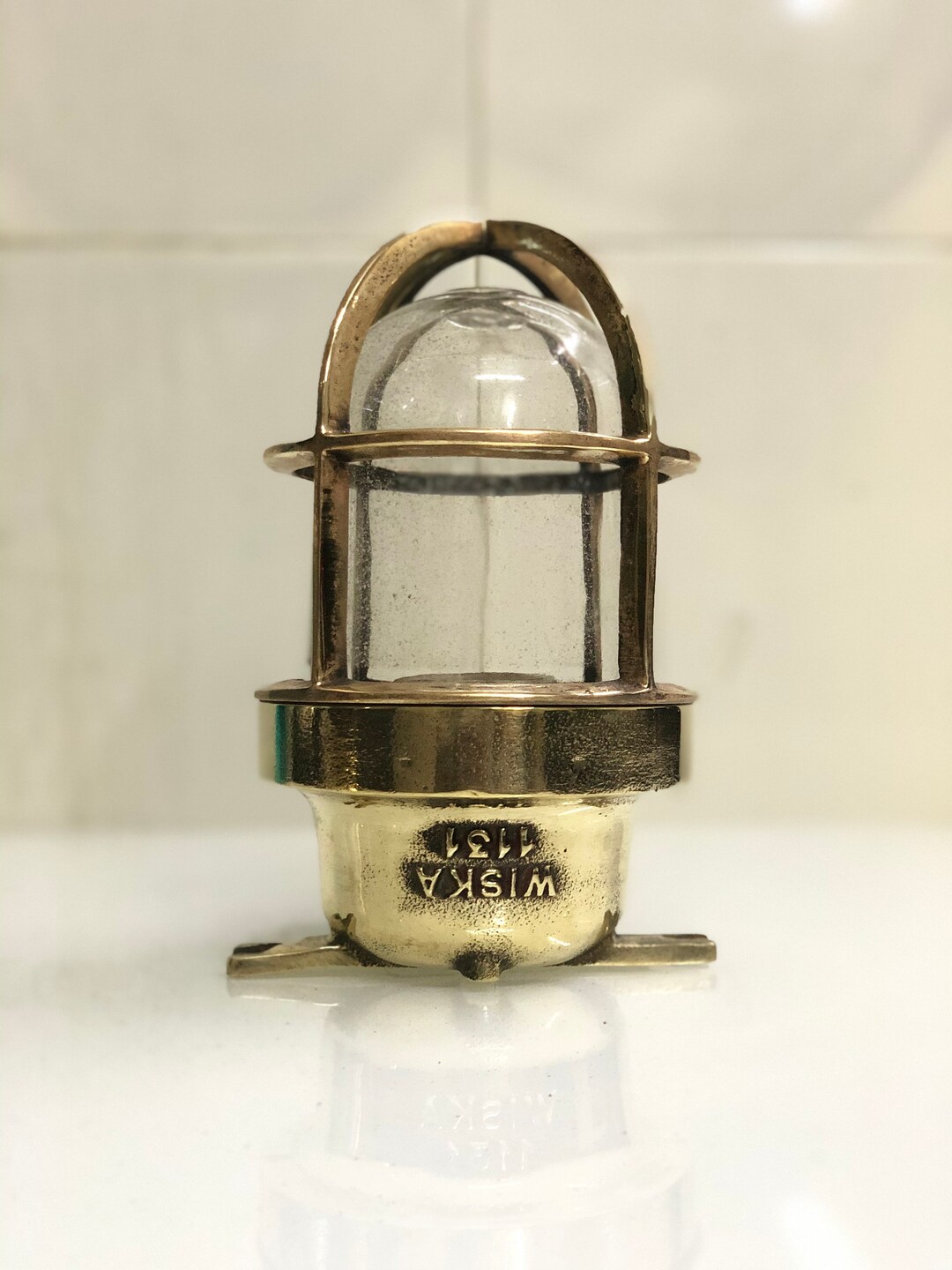 Old Reclaimed Marine Ship Brass Wiska Wall Mount Ceiling Light Etsy old-reclaimed-marine-ship-brass-wiska-wall-mount-ceiling-light-etsy