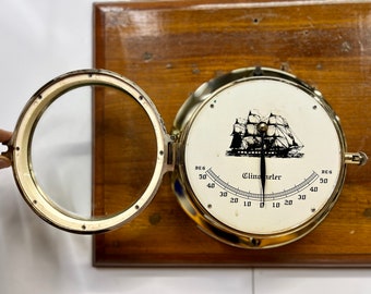 Industrial Wall Mounted Antique Marine Instrument Jiangsu Bell Inclinometer Made in China