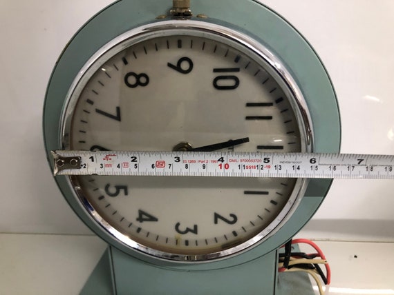 Reloj de navegacion maritima Vintage Original reloj Industrial de cuarzo de acero de barco nautico esclavo de doble cara Etsy Espana