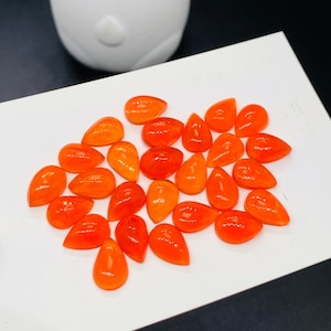 Ethiopian Opal Cabochon • 7x10 mm Size • Pack 2 Pcs• Code # D4 • AAA Quality • 100% Natural Ethiopian Opal Cabs  • Color Treated Opal
