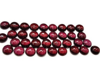 Garnet Loose Stone 10 Pieces Of 7x10mm Natural Pear Garnet Gemstone Cabochon Calibrated Garnet Lot Semi Precious Gemstone Cabochon#AR537