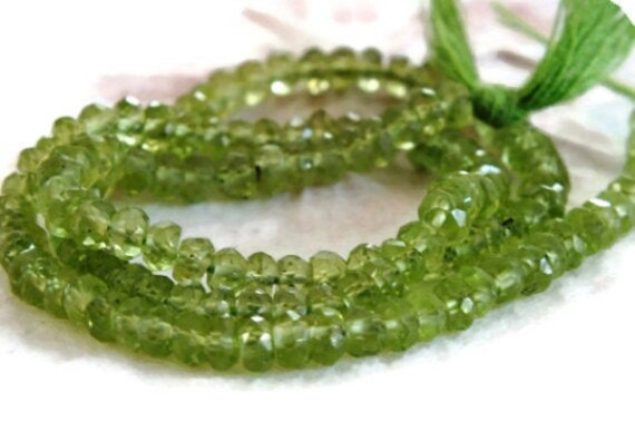 15.5 Inches Long 14x8mm Faceted Center Drilled Nephrite Cylinder Gemstone Bead Strand