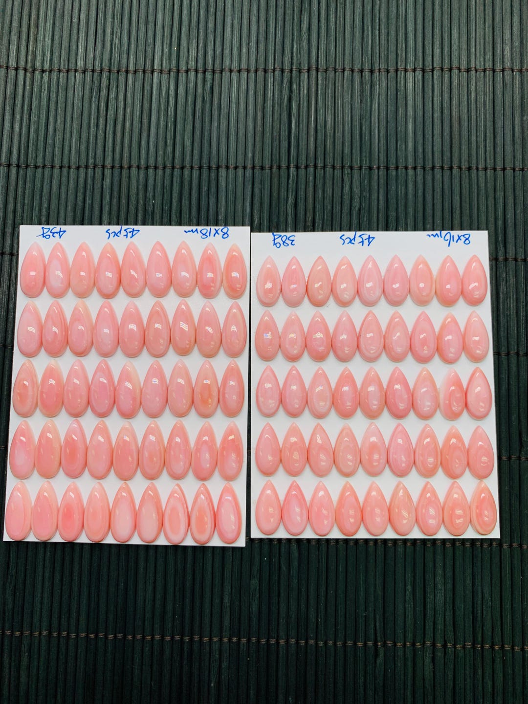 Queen Conch Shell Pear Cabs • 8x18 / 8x16 Mm Size • Pack of 1 Pc • AAA ...
