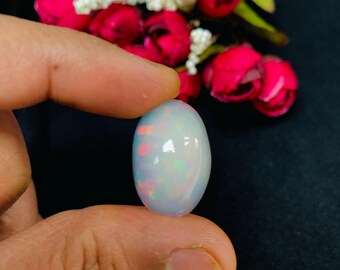 Ethiopian Opal Oval Cabs 23X15 mm size Code #C13 - Weight 16.80 cts  AAA Quality  Ethiopian Opal Cabochon