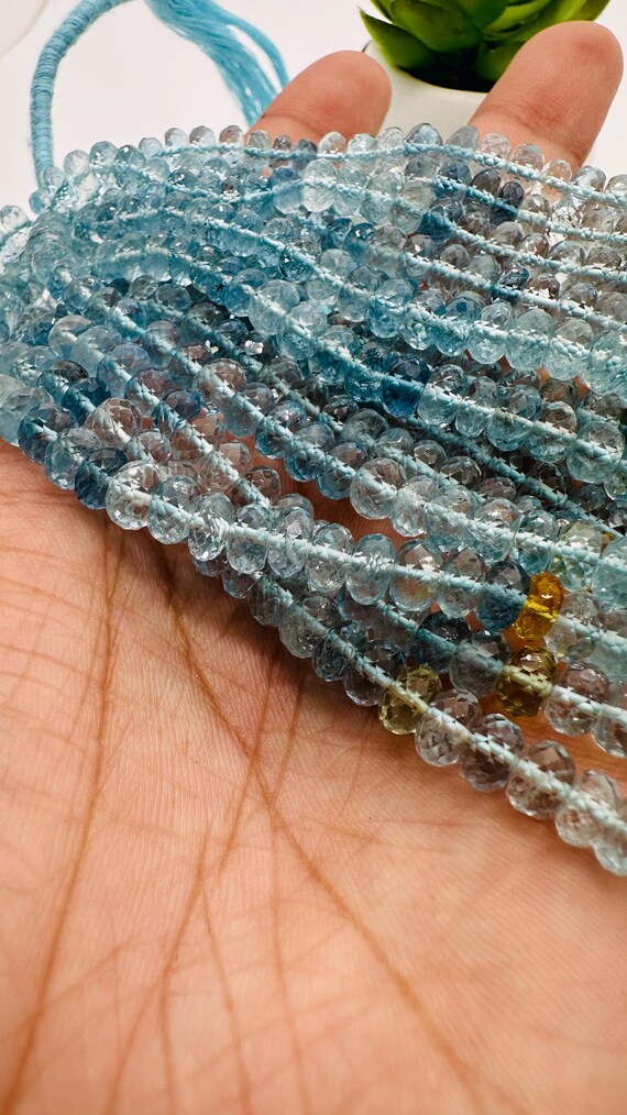 FILO DI ACQUAMARINA 6mm - Materiali - Bigiotteria - Di Pietredincanto - Foto 3