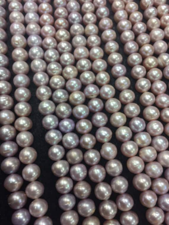 Freshwater Pearl Potato shape beads 9mm size Good Quality | Etsy