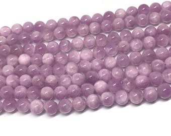 6MM Kunzite Ronde Kralen, AAA Kwaliteit, Lengte 40cm -Natuurlijke Kunzite Beads-Purple Color oorsprong brazilië