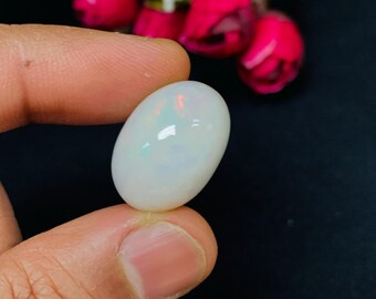 Ethiopian Opal Oval Cabs 20x14 mm size Code #C20 - Weight 17.35 cts  AAA Quality  Ethiopian Opal Cabochon