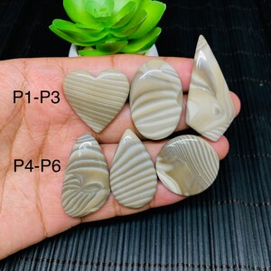 Polish Flite Cabochon • Code P1- P6 • AAA Quality • Natural Polish Flite Cabs • Polish Flite Pendant