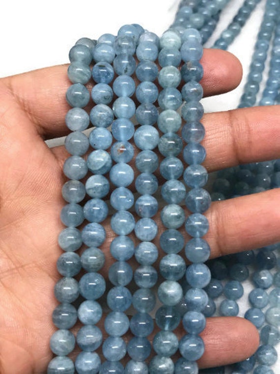 Aquamarine beads wholesale best sale