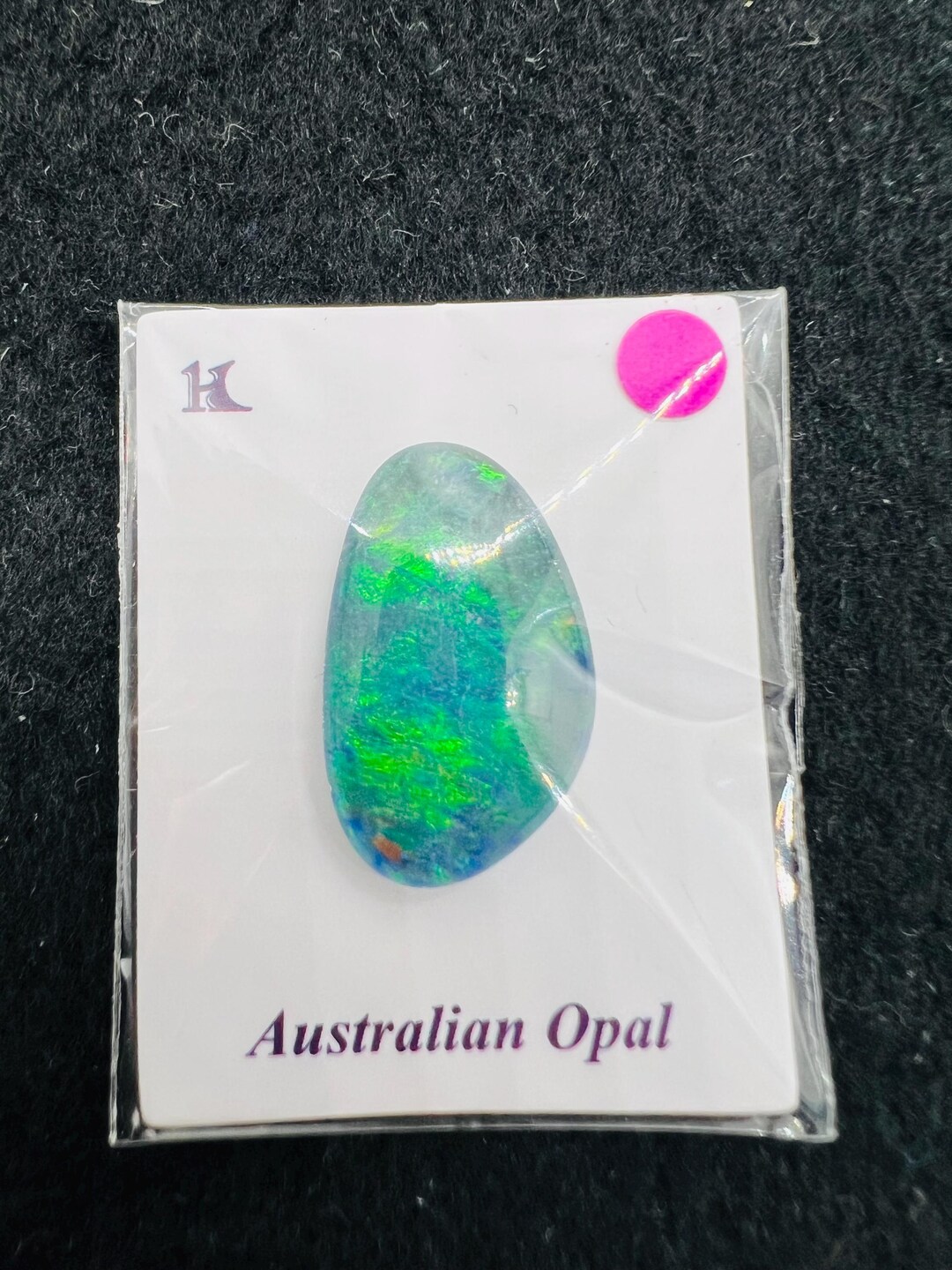 Naturel Véritable Boulder Australienne Opale Chic Cabochon 4.10Cts