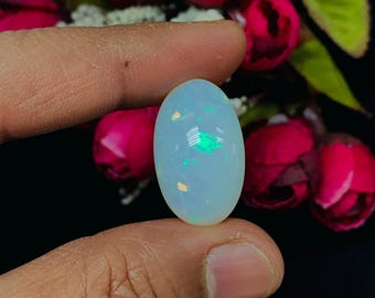 Ethiopian Opal Oval Cabs 24X14 mm size Code #C12 - Weight 17 cts  AAA Quality  Ethiopian Opal Cabochon
