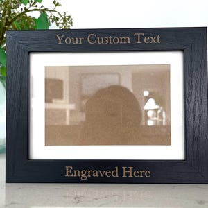 Custom Picture Frame, Custom Engraved PIcture Frame, Custom Frame, Custom, Mother's Day, Father's Day, Christmas