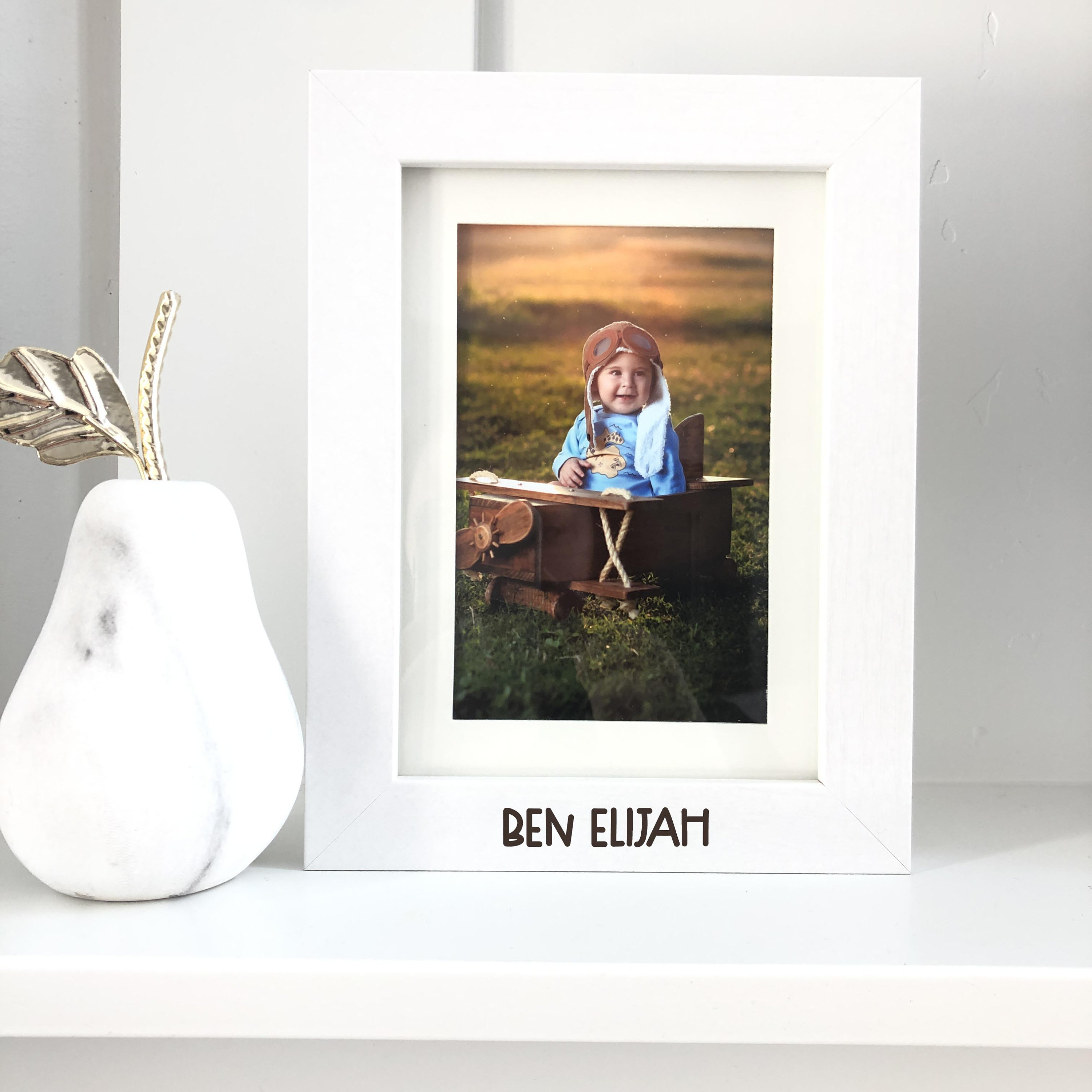 Engraved Personalized Name Picture Frame Name Picture Frame Etsy 日本