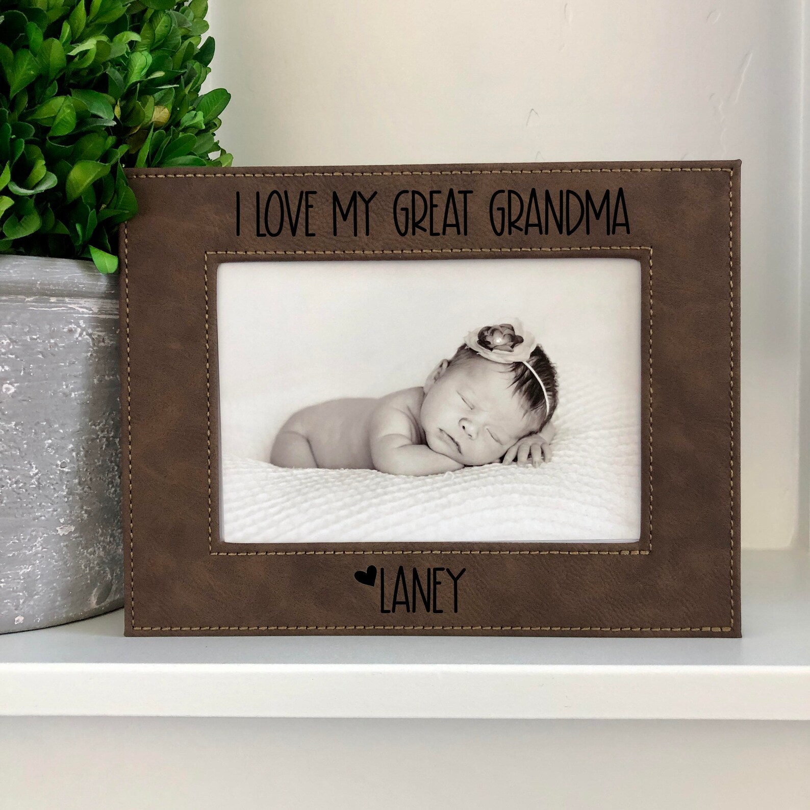 I love my Great Grandma Picture Frame Great Grandma Gift Etsy