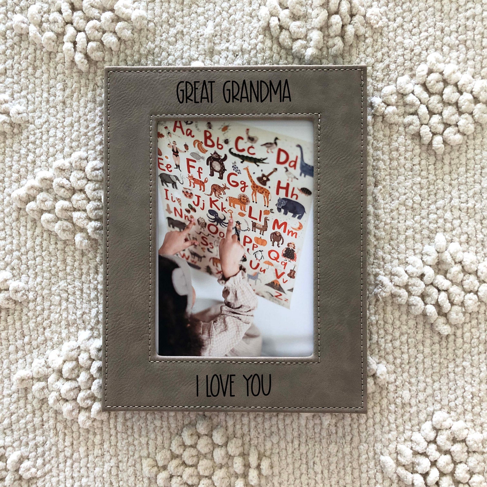 Great Grandma I love you Picture Frame Great Grandma Gift Etsy