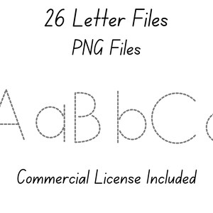 Arquivo PNG | Conjunto de letras do alfabeto | Download digital | Prática de escrita de rastreamento