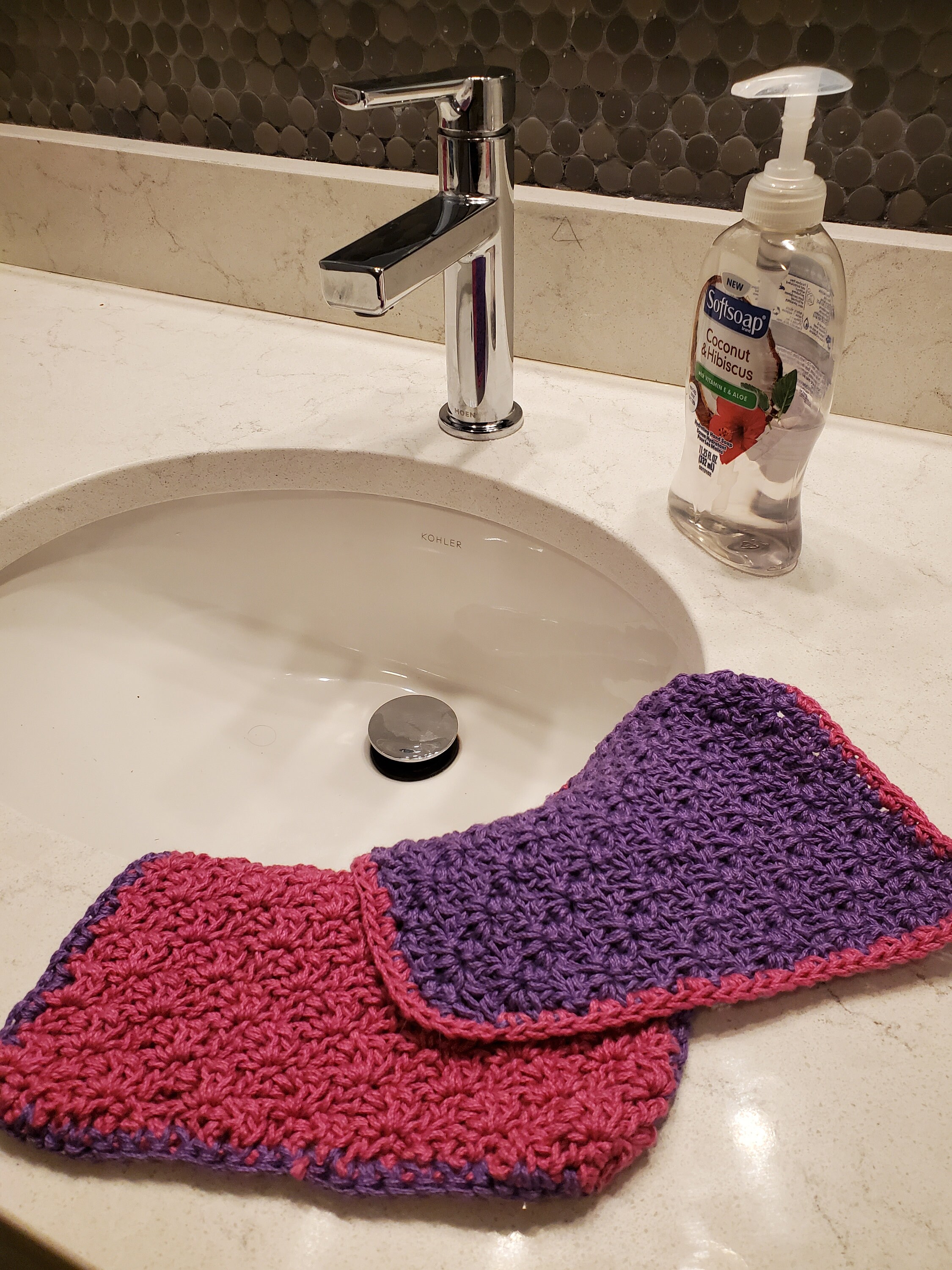 Handmade Washcloth Cotton Washcloth Handmade Cotton Cloth Etsy