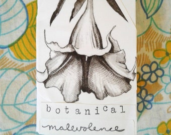 Botanical Malevolence Mini Zine