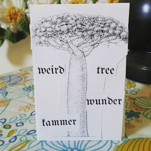 Weird Tree Wunderkammer Mini Zine