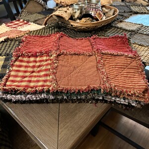 Rag Placemats - Etsy