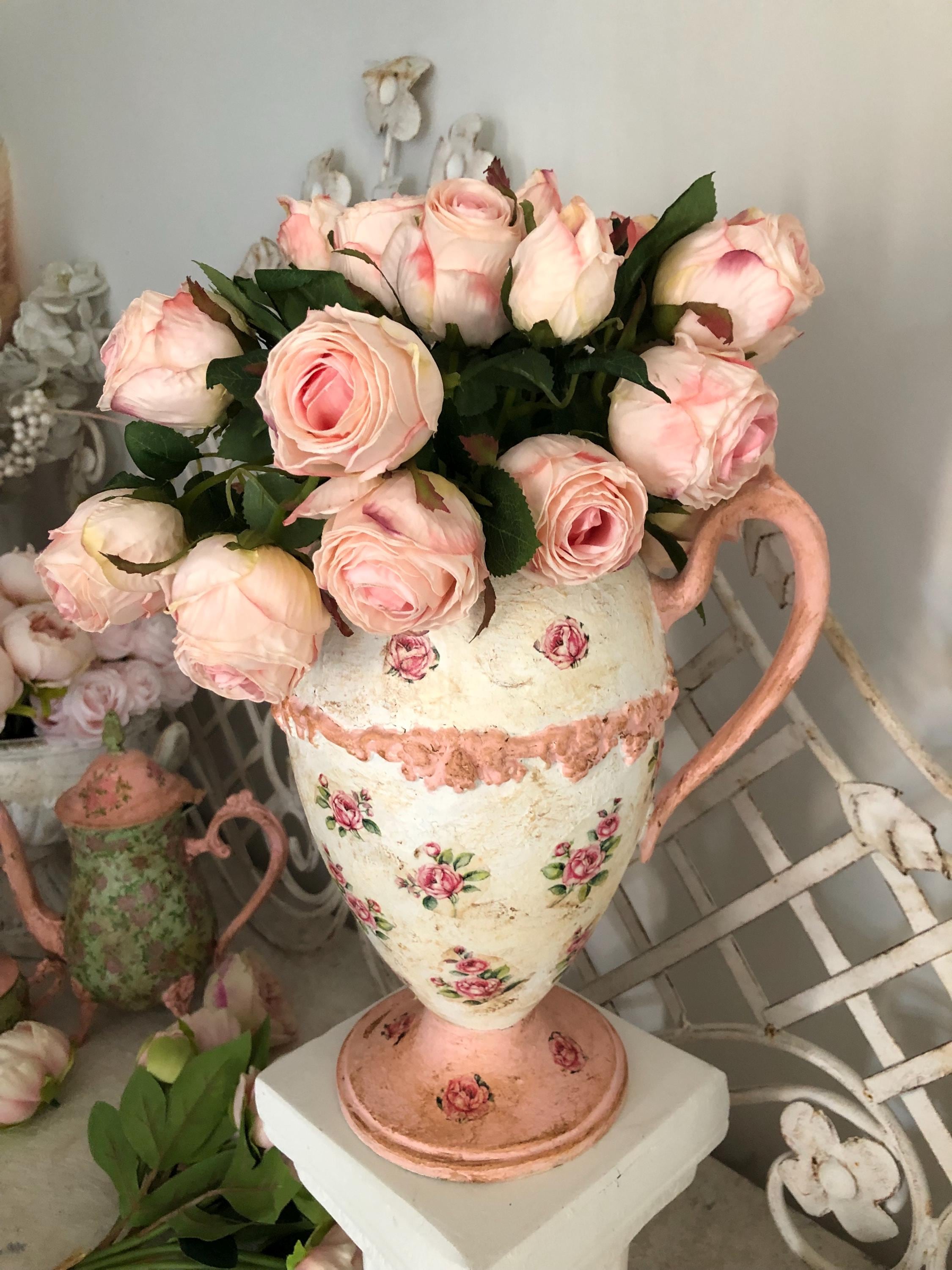 Silver Pitcher Flower - Etsy