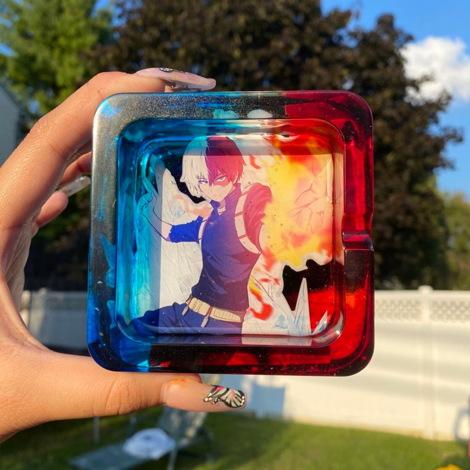 Anime Ashtrays Without Lights Etsy