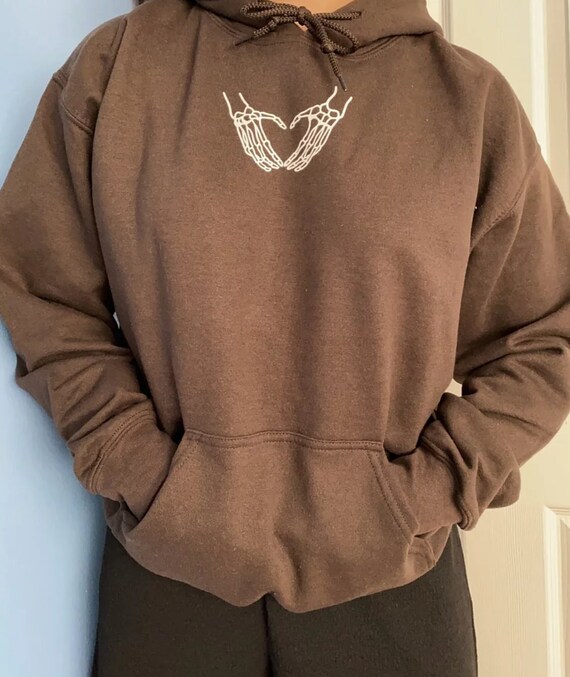 brown skeleton jacket