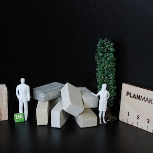 Mold for bricks 00 standard mini building blocks for your project, for miniature, DIY construction MINIMUM ORDER Quantity 3 pcs image 6