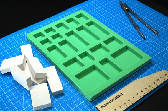 Mold for Bricks 04 Scale DIY for Mini Model MINIMUM ORDER Quantity 3 Pcs Etsy UK