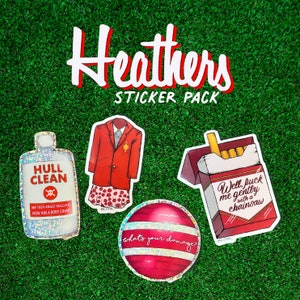HEATHERS sticker pack