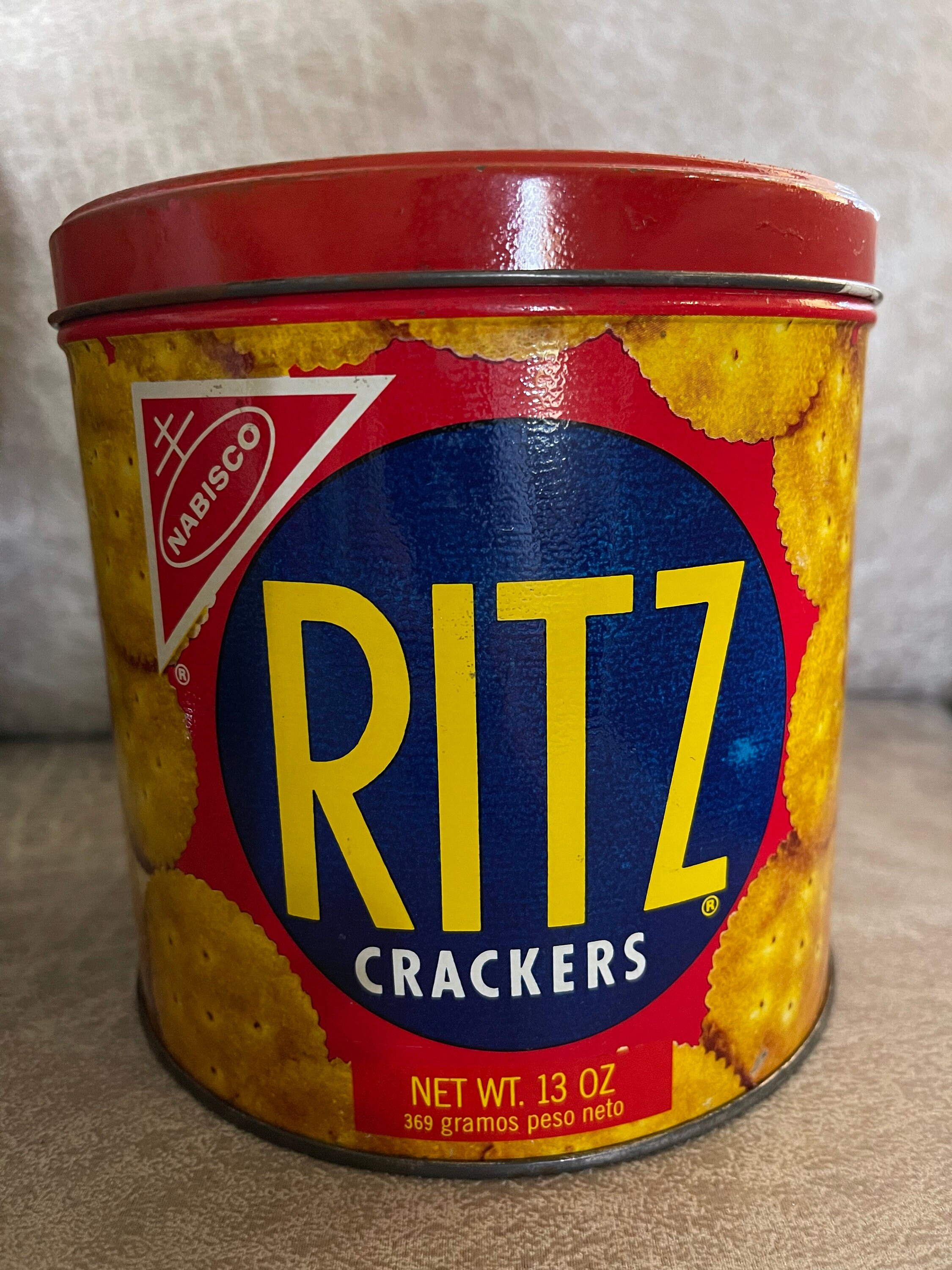 Ritz Cracker Tin for sale Only 2 left at 70