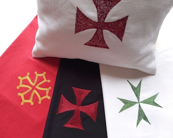 Knights Templar cushion