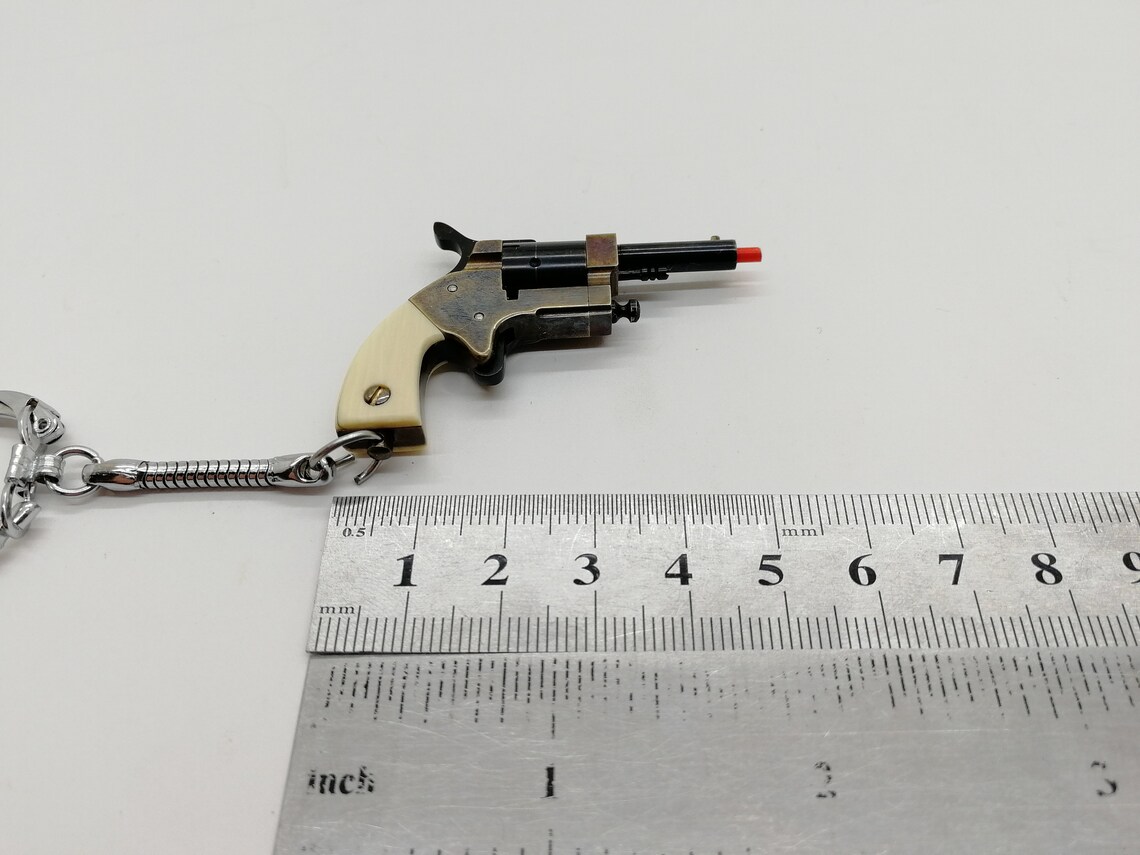 Exclusive handmade keychain miniature model gun Toy gun Etsy