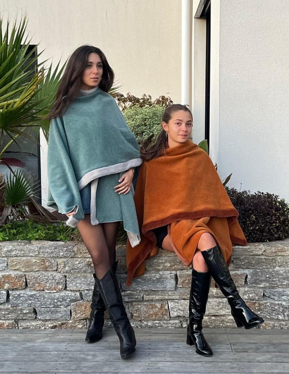 WOMEN'S POLAR PONCHO